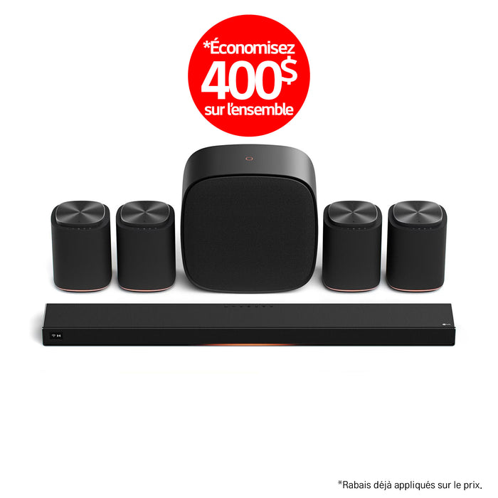 LG Sound Suite | Immersive Quad Suite 7 Pro - H7+4M7+W7 | 01 | Sonxplus St-Sauveur