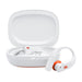 JBL Endurance Peak 4 | In-Ear Headphones - TwistLock - White/Orange - Sonxplus St-Sauveur