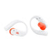 JBL Endurance Peak 4 | In-Ear Headphones - TwistLock - White/Orange - Sonxplus St-Sauveur