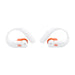 JBL Endurance Peak 4 | In-Ear Headphones - TwistLock - White/Orange - Sonxplus St-Sauveur
