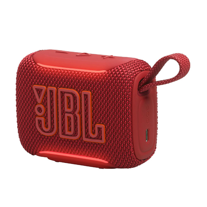JBL GO 5 | Mini Portable Speaker - Bluetooth - 10-Hour Battery Life - IP68 - Red - Sonxplus St-Sauveur