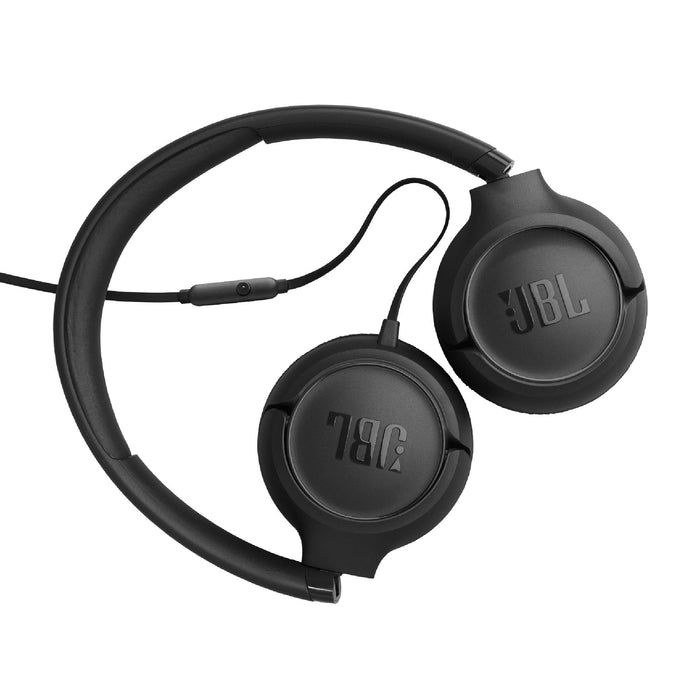 JBL Tune 530 | On-ear headphones - Wired - Foldable - Black - Sonxplus St-Sauveur