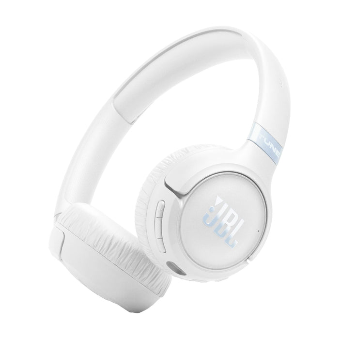 JBL Tune 680NC | On-ear headphones - Bluetooth 6.0 - White - Sonxplus St-Sauveur