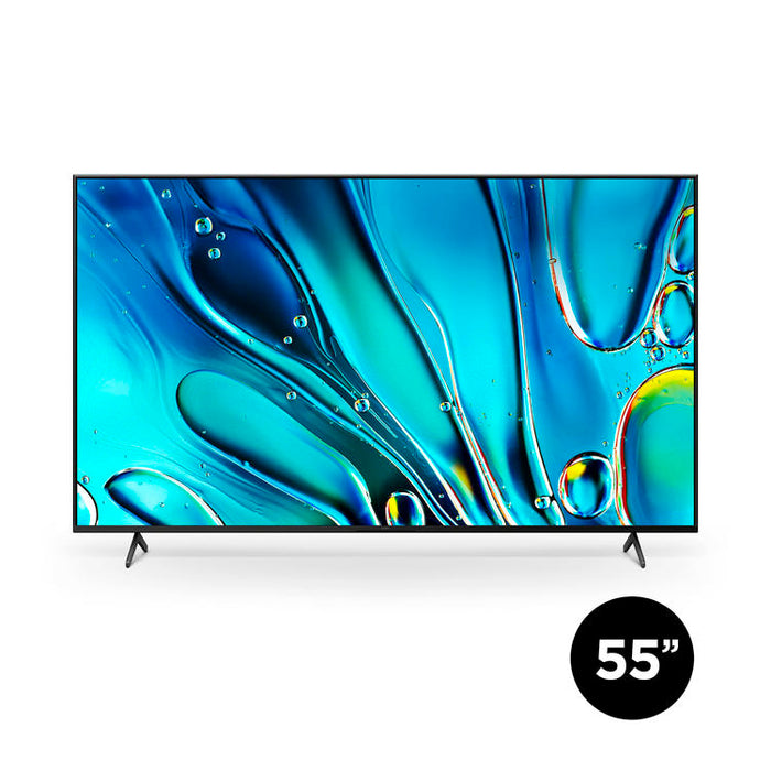 Sony BRAVIA 3 K-55S30 | Téléviseur 55" - LCD - DEL - Série S30 - 4K Ultra HD - HDR - Google TV-Sonxplus St-Sauveur