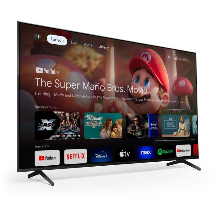 Sony BRAVIA 3 K-75S30 | Téléviseur 75" - LCD - DEL - Série S30 - 4K Ultra HD - HDR - Google TV-Sonxplus St-Sauveur