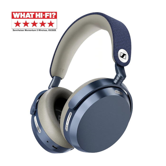 Sennheiser MOMENTUM 5 Wireless | Écouteurs supra-auriculaires - Sans fil - Réduction adaptative du bruit - Denim | 04 | Sonxplus St-Sauveur