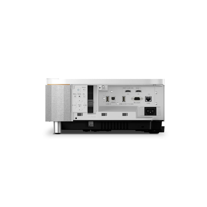 Epson QS100W | Projecteur laser 3LCD - Pro-UHD - Focale ultracourte 4K - Blanc | 03 | Sonxplus St-Sauveur