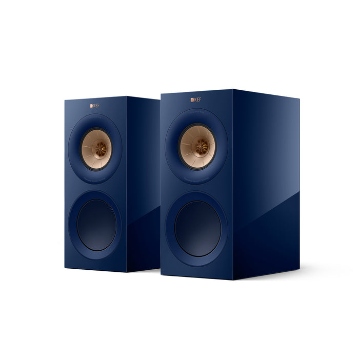 KEF R3 Meta | Bookshelf Speakers - 3-Way Bass Reflex - Hi-Fi - Indigo Blue - Pair | 01 | Sonxplus St-Sauveur
