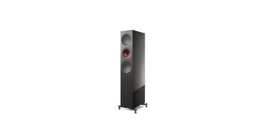 KEF R7 Meta | Floor-standing speakers - 3-way bass-reflex - Hi-Fi - Gray/Red - Pair | 01 | Sonxplus St-Sauveur