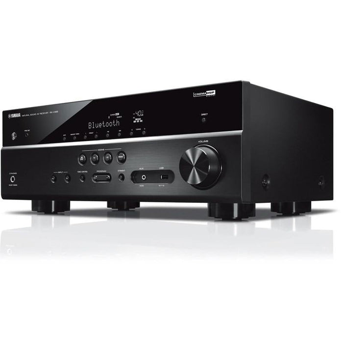 Yamaha RXV385B | Récepteur AV cinéma maison 5.1 Canaux - Bluetooth - 4K - 70W - HDMI - YPAO - Noir - Démo | 02 | Sonxplus St-Sauveur