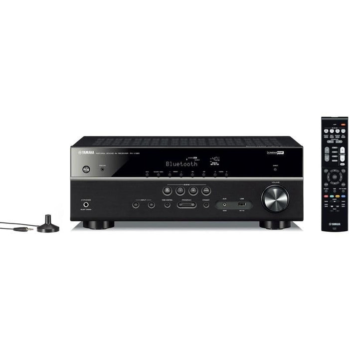 Yamaha RXV385B | Récepteur AV cinéma maison 5.1 Canaux - Bluetooth - 4K - 70W - HDMI - YPAO - Noir - Démo | 04 | Sonxplus St-Sauveur