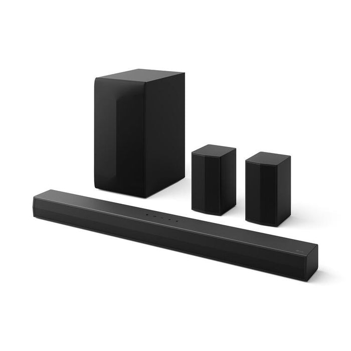 LG S60TR | Barre de son - 5.1 Canaux - Dolby Atmos - 440W - Noir | 02 | Sonxplus St-Sauveur