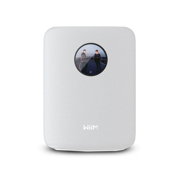 WiiM Sound | Streaming Speaker - 1.8" Touchscreen - Wireless - White - Sonxplus St-Sauveur