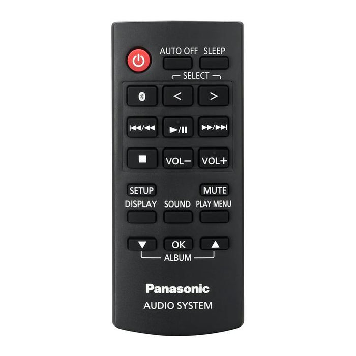 Panasonic RX-D550 | Radio portative - Bluetooth - FM - CD - USB - Puissante - Noir-Sonxplus St-Sauveur