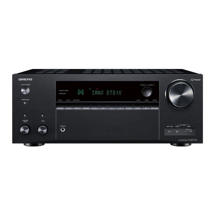 Onkyo TX-NR7100 | Récepteur Réseau AV cinéma maison Certifié - 9.2 Canaux - THX - 8K/60p - HDMI2.1 - HDCP2.3 - Dolby Atmos - DTS:X-Sonxplus St-Sauveur