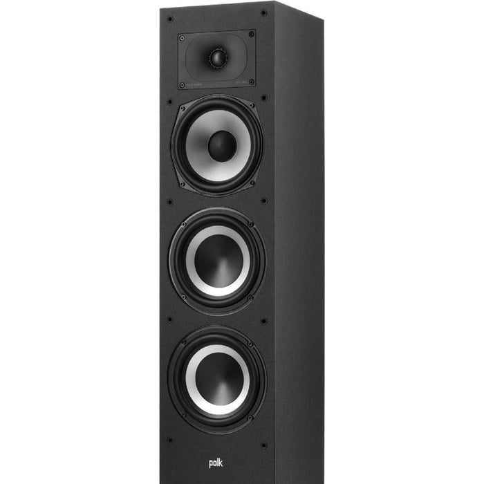 Polk Monitor XT60 | Haut-parleurs de plancher - Tour - Certifié Hi-Res Audio - Noir - Paire-Sonxplus St-Sauveur