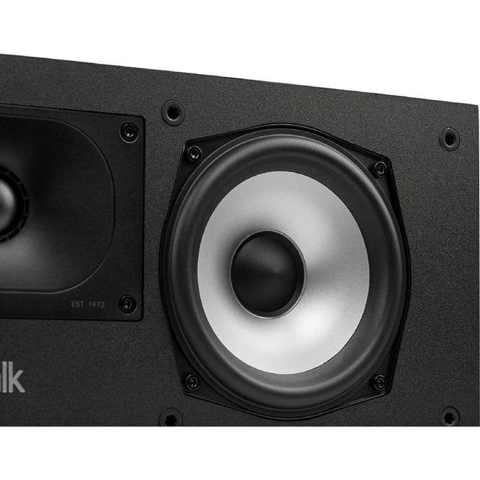 Polk Monitor XT30 | Haut-parleur central - Certifié Hi-Res Audio - Noir-Sonxplus St-Sauveur