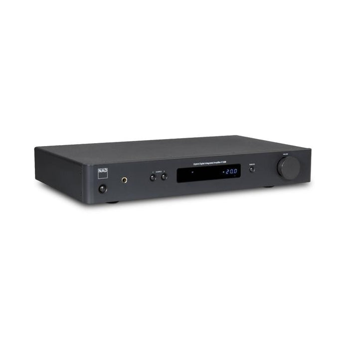 NAD C 328 | Amplificateur DAC intégré - Numérique hybride - Bluetooth - 100W - Noir-Sonxplus St-Sauveur