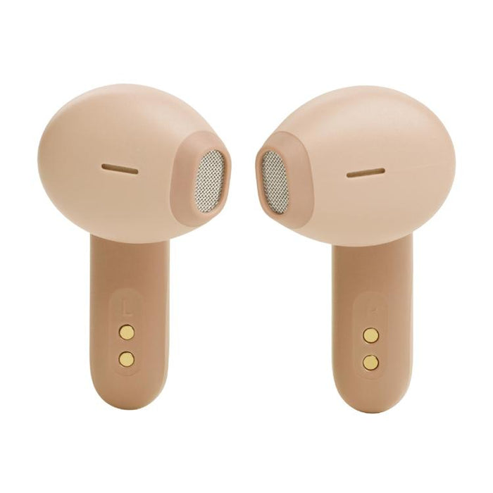 JBL Vibe Flex | Écouteurs intra-auriculaires - Sans fil - Bluetooth - Conception Stick-open - Technologie Smart Ambient - Beige-Sonxplus St-Sauveur