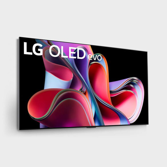 LG OLED65G3PUA | Téléviseur intelligent 65" 4K OLED Evo - Edition Gallery - Série G3 - Cinéma HDR - Processeur IA a9 Gén.6 4K - Noir-Sonxplus St-Sauveur