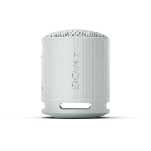 Sony SRS-XB100 | Haut-parleur portatif - Sans fil - Bluetooth - IP67 - Gris clair-Sonxplus St-Sauveur