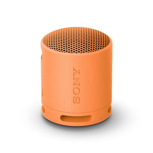 Sony SRS-XB100 | Haut-parleur portatif - Sans fil - Bluetooth - IP67 - Orange-Sonxplus St-Sauveur