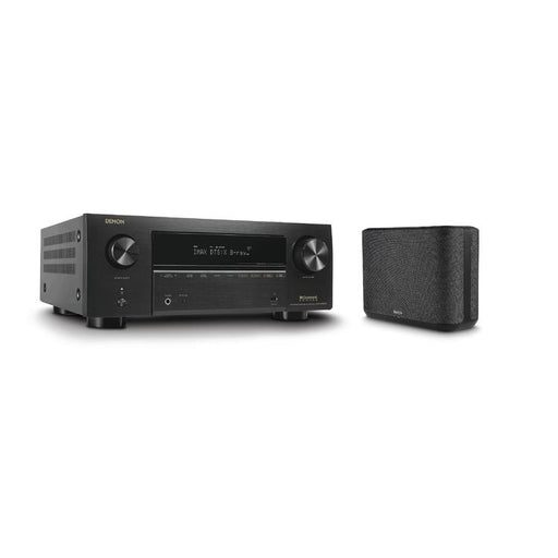 Denon AVRX3800H & HOME250 | Récepteur AV 9 canaux et haut-parleur sans-fil - Cinéma maison - Auro 3D - 8K - HEOS - Noir-Sonxplus St-Sauveur