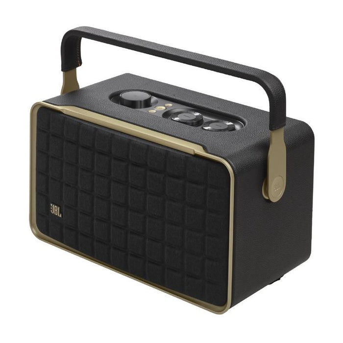 JBL Authentics 300 | Haut-parleurs portatif - Batterie intégrée - Wi-Fi - Bluetooth - Noir-Sonxplus St-Sauveur