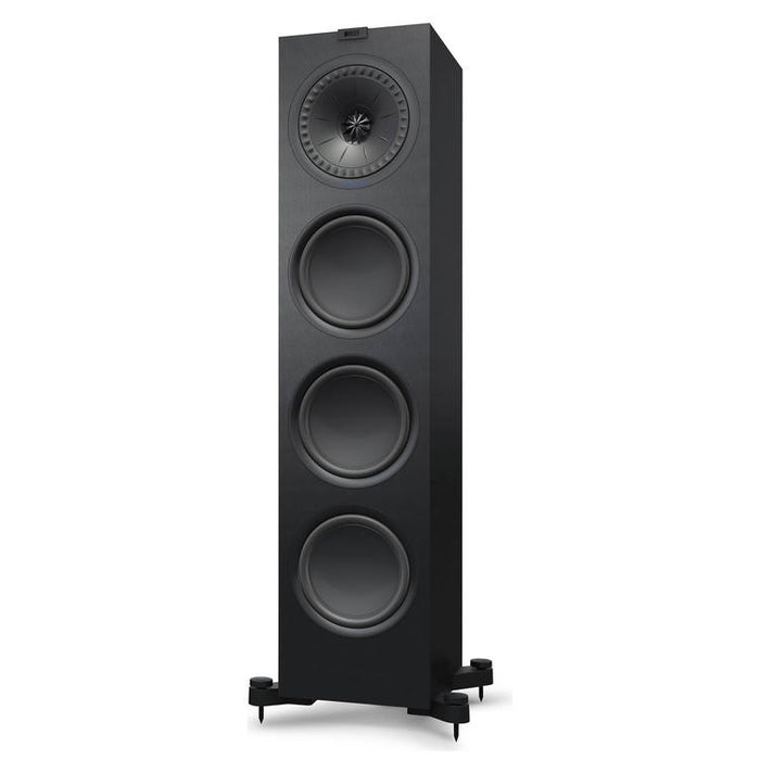 KEF Q950 | Haut-parleurs sur pieds - 2.5 Voies - Hi-Fi - Noir Satin - Paire-Sonxplus St-Sauveur