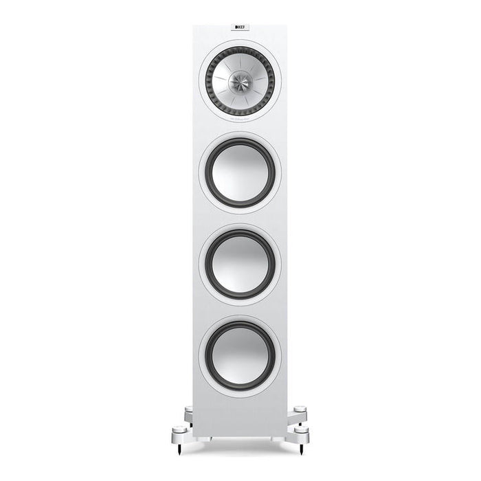 KEF Q950 | Haut-parleurs sur pieds - 2.5 Voies - Hi-Fi - Blanc Satin - Paire-Sonxplus St-Sauveur