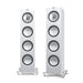 KEF Q950 | Haut-parleurs sur pieds - 2.5 Voies - Hi-Fi - Blanc Satin - Paire-Sonxplus St-Sauveur