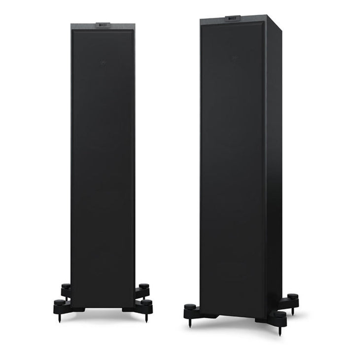 KEF Q750 | Haut-parleurs sur pieds - 2.5 Voies - Hi-Fi - Noir Satin - Paire-Sonxplus St-Sauveur