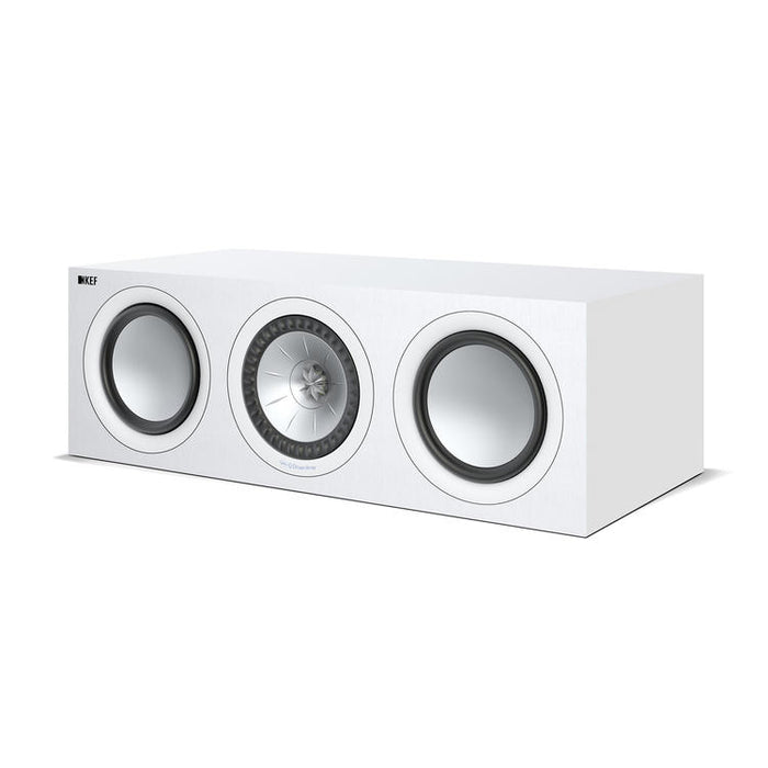 KEF Q650C | Haut-parleurs Central - 2.5 Voies - Hi-Fi - Blanc Satin - Unité-Sonxplus St-Sauveur