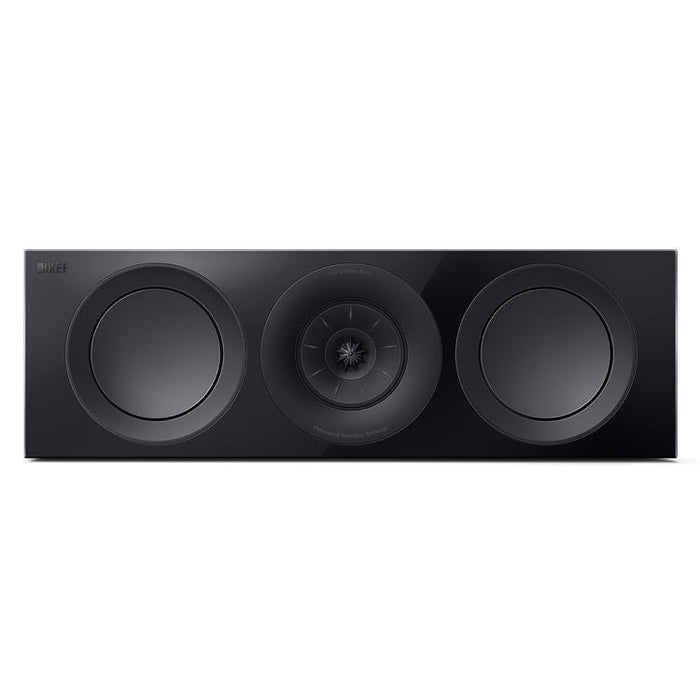 KEF R6 Meta | Haut-parleurs LCR - 3 voies charge close - Hi-Fi - Noir Laqué - Unité-Sonxplus St-Sauveur