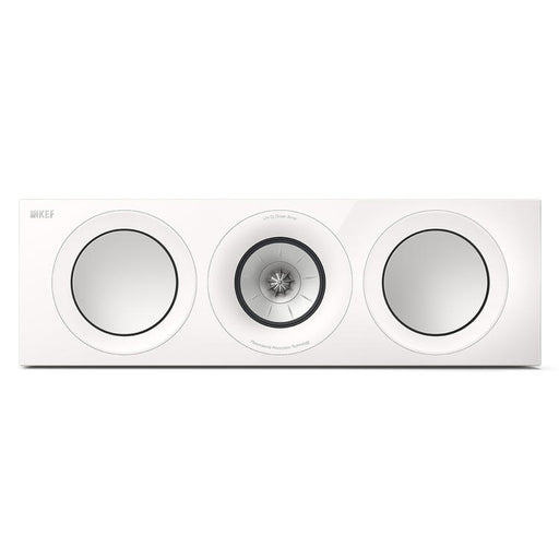 KEF R6 Meta | Haut-parleurs LCR - 3 voies charge close - Hi-Fi - Blanc Laqué - Unité-Sonxplus St-Sauveur