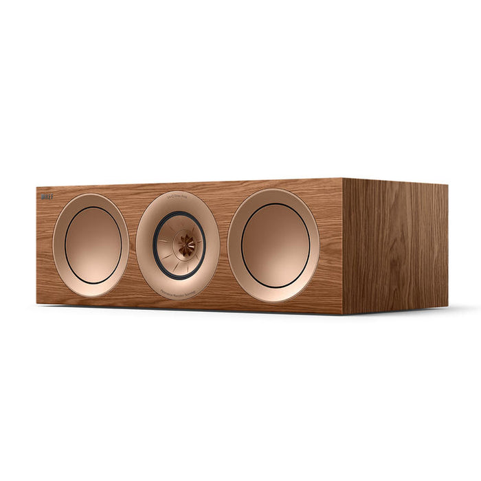 KEF R6 Meta | Haut-parleurs LCR - 3 voies charge close - Hi-Fi - Noyer - Unité-Sonxplus St-Sauveur