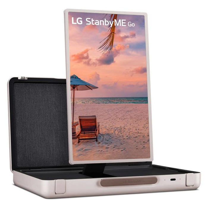 LG 27LX5QKNA | StanbyME GO 27" - Mallette Design - Écran tactile-Sonxplus St-Sauveur