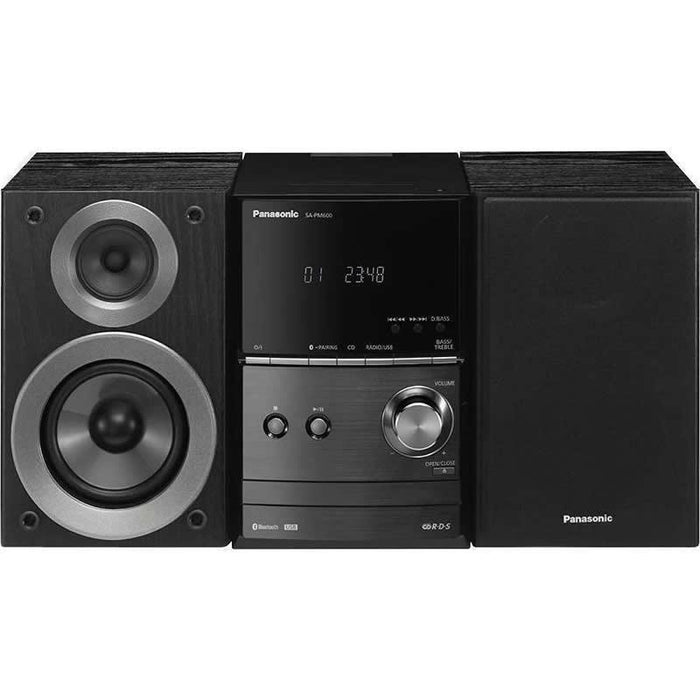 Panasonic SC-PM600 | Mini-chaine - Bluetooth - Lecteur CD - 40 W - Noir-Sonxplus St-Sauveur